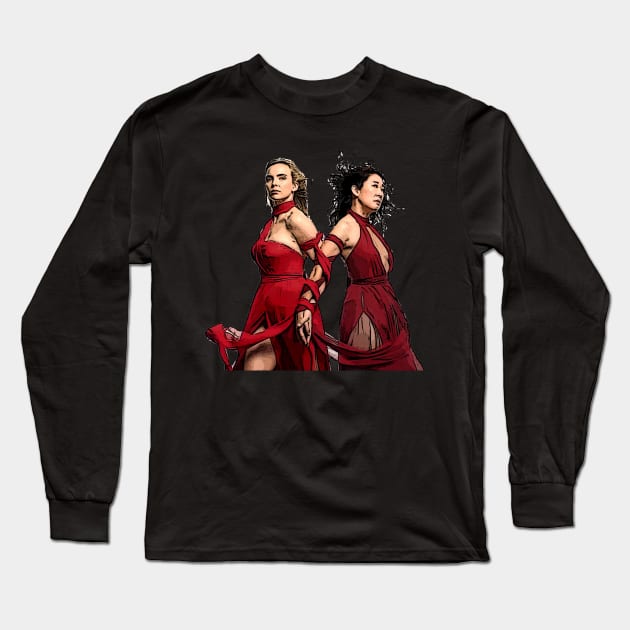 Killing Eve Villaneve Season 3 Long Sleeve T-Shirt by baranskini